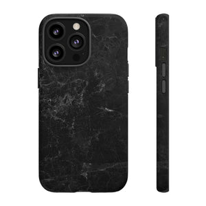 Black Marble - Protective Phone Case