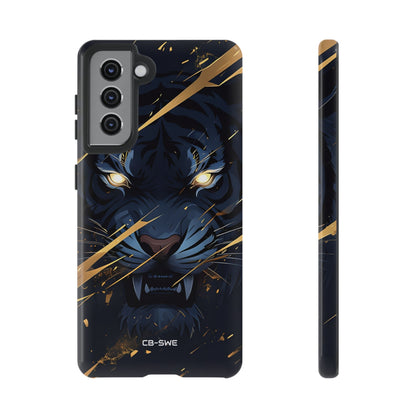 Tiger's Glowing Gaze - Samsung Case