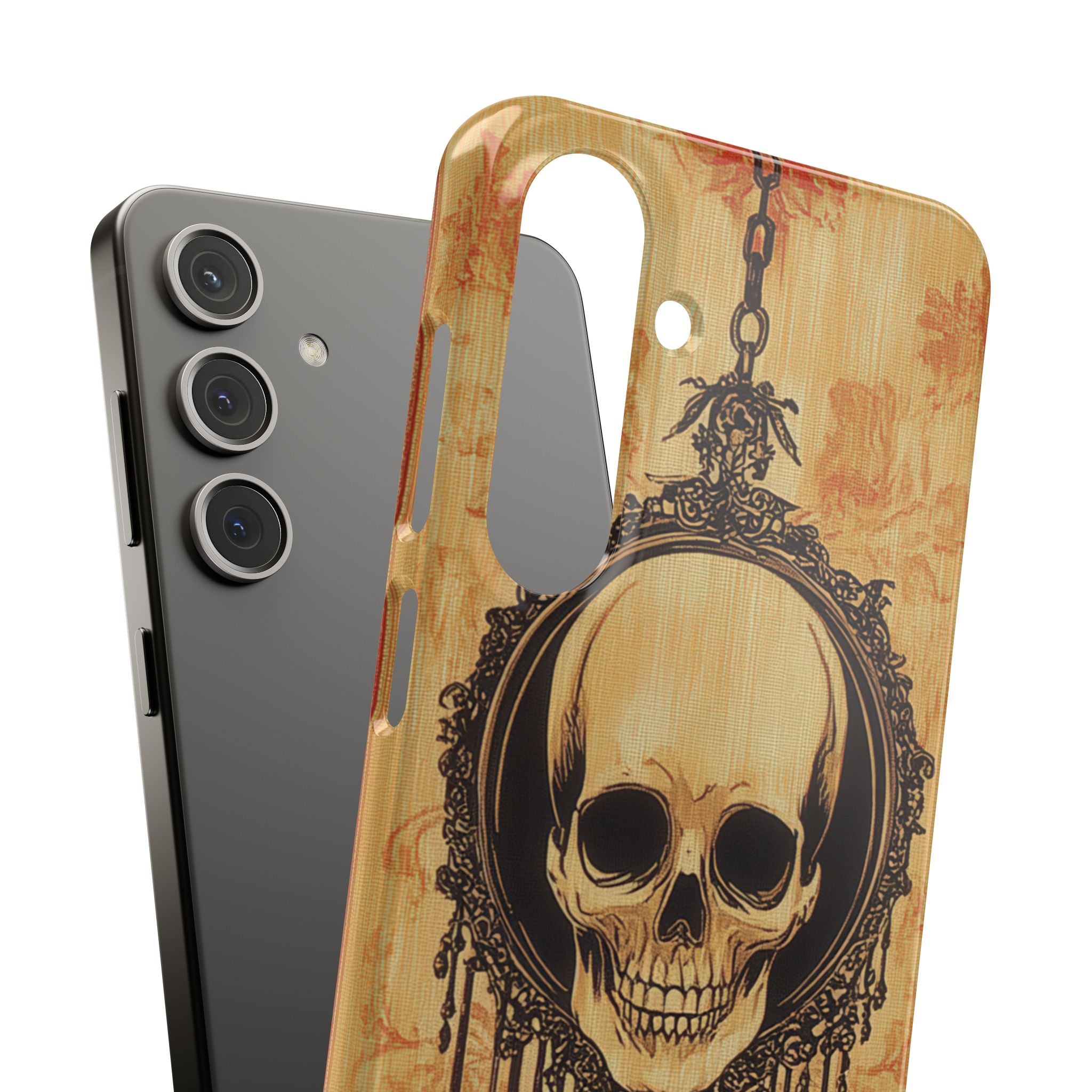 Gothic Skull Elegance Samsung S24 - Slim Phone Case