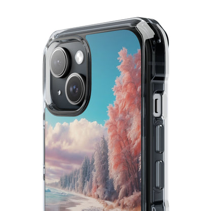 Snowy Footprints iPhone 15 Case - Impact