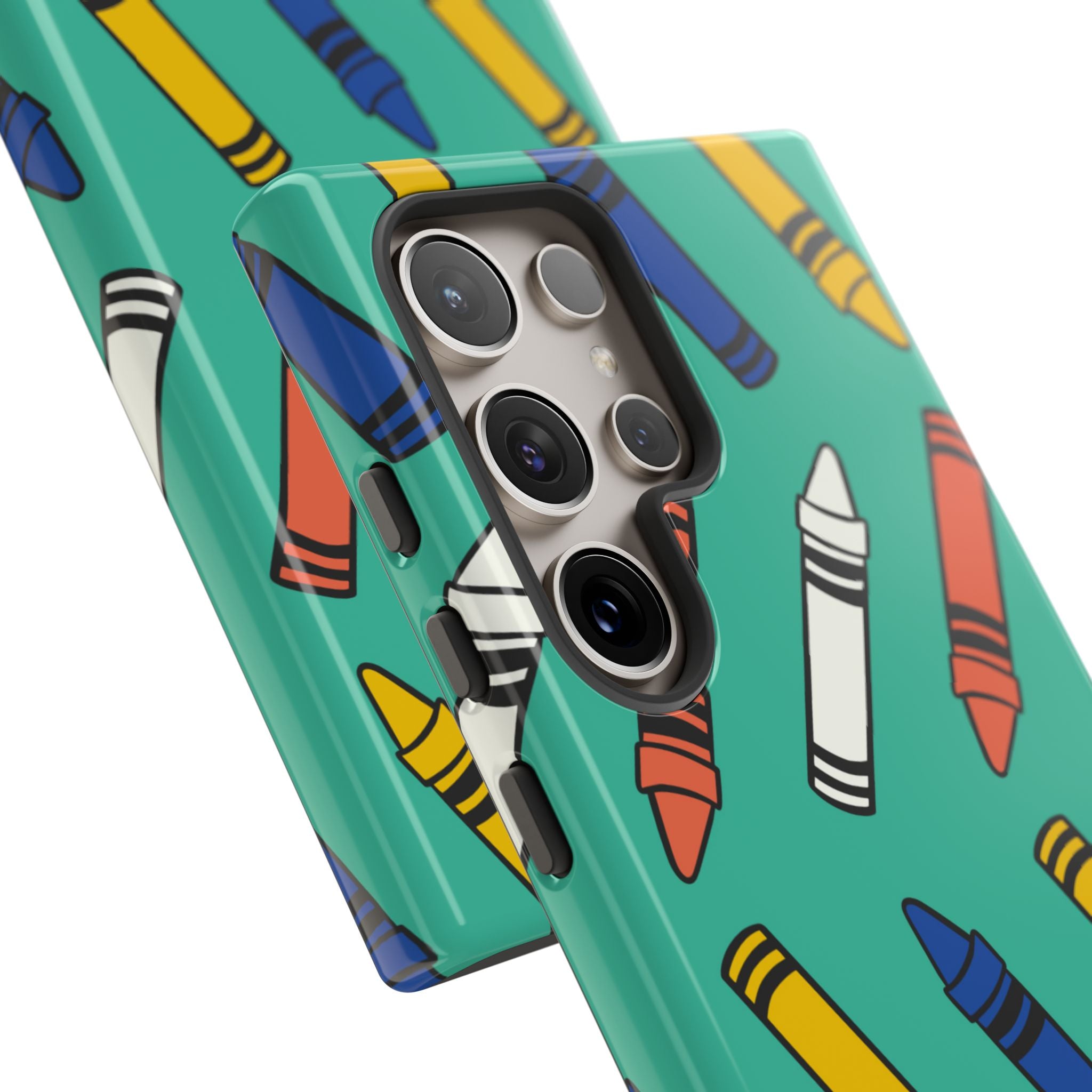 Crayons Dance Playfully - Samsung Case