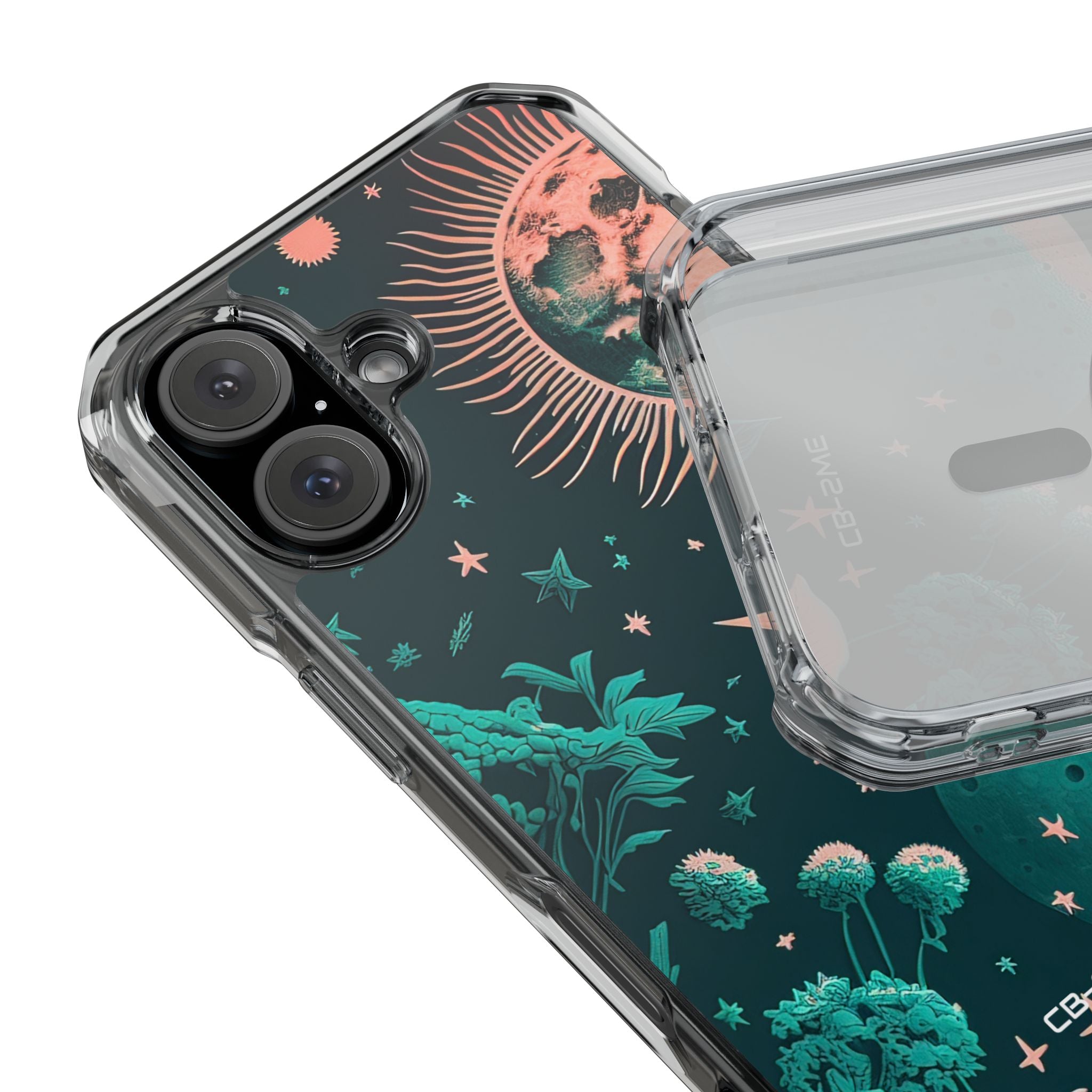 Celestial Botanical Night iPhone Case - Impact
