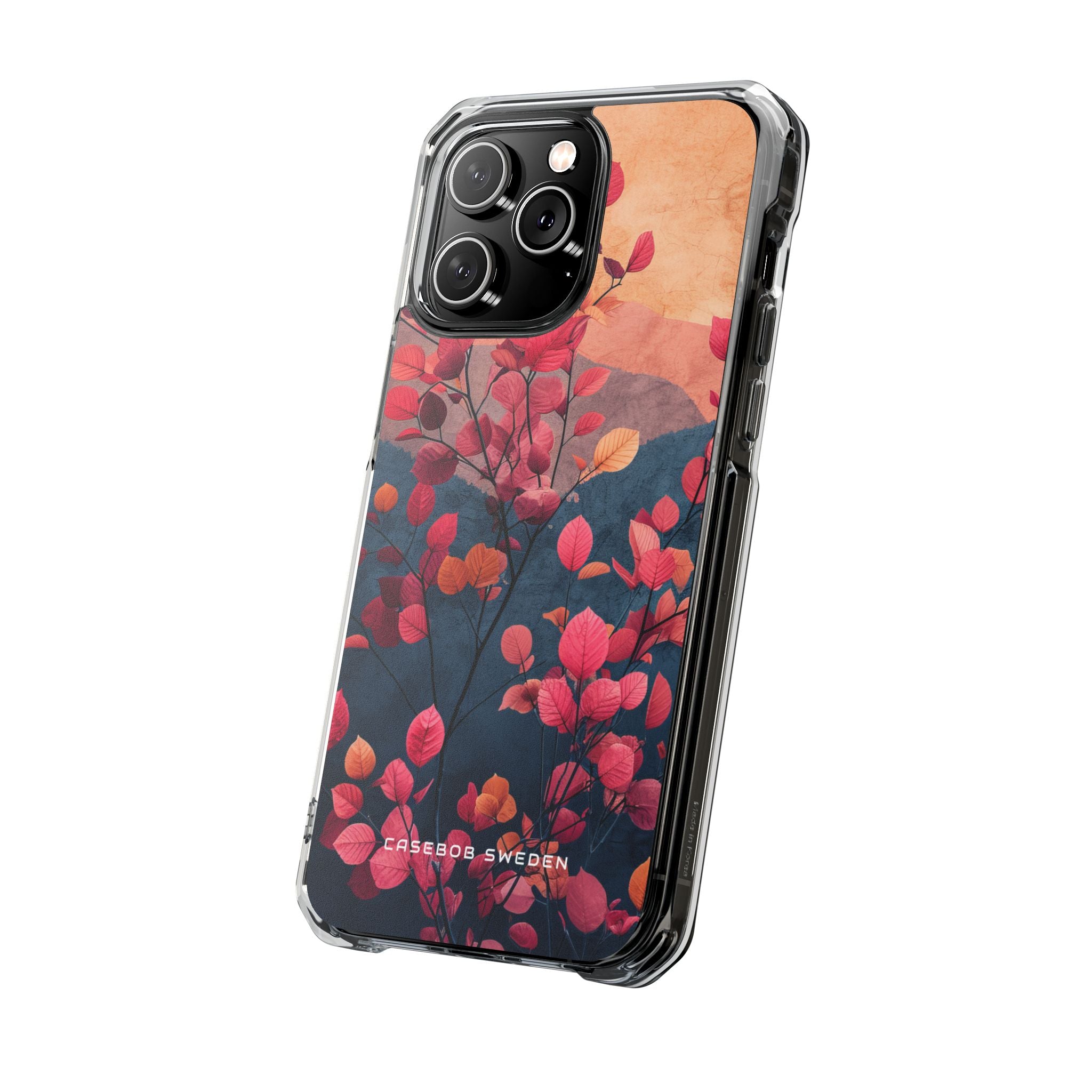 Vibrant Floral Harmony iPhone 14 - Clear Impact Phone Case