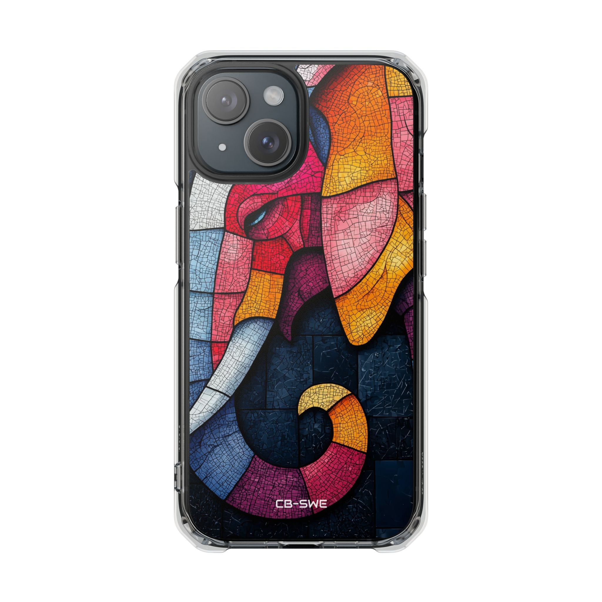 Elephant Reflects Light iPhone Case - Impact