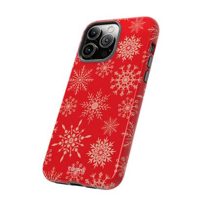 Snowflakes Dance Bright - iPhone Case