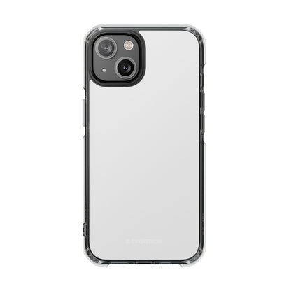 White Smoke - Clear Impact Case for iPhone