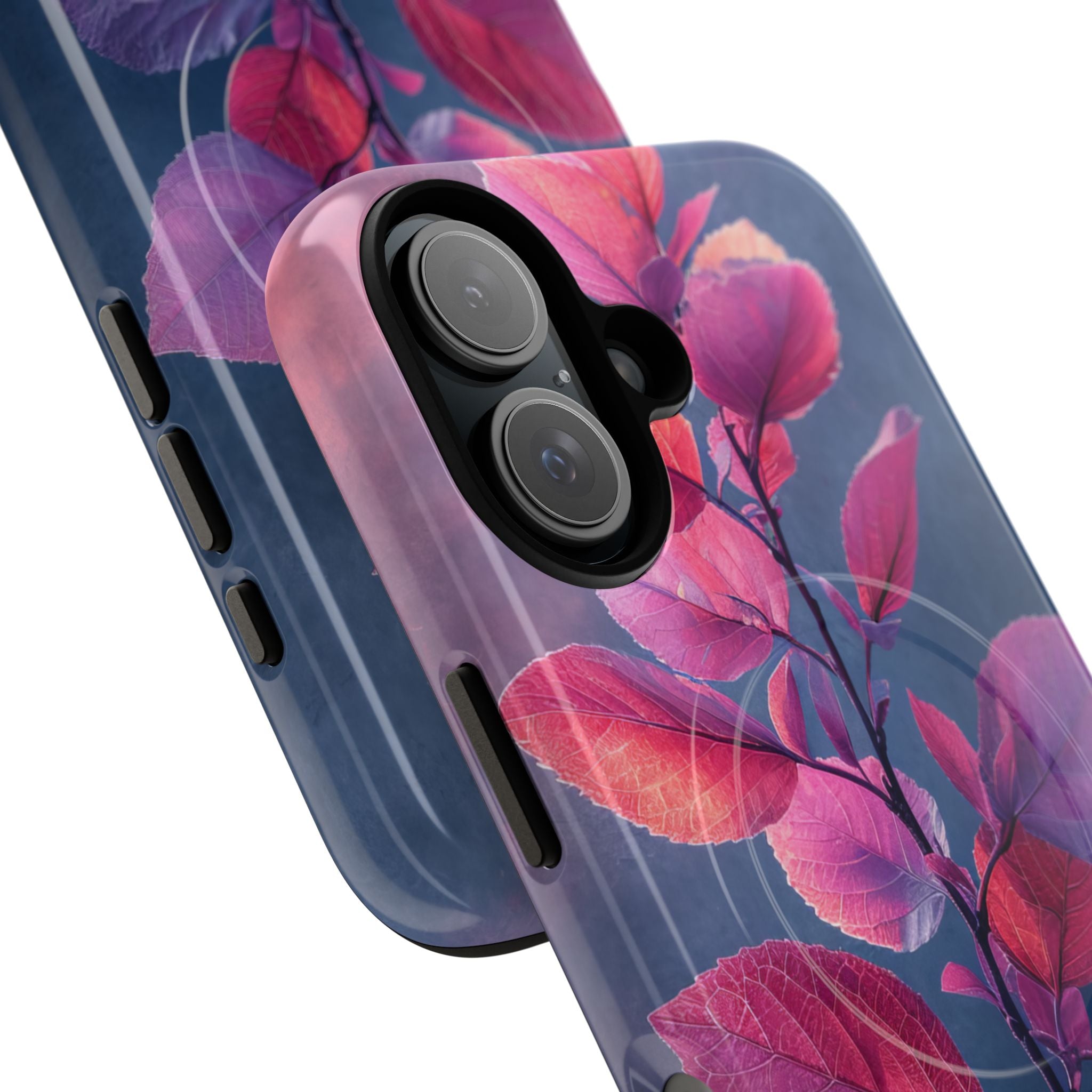 Pink Blue Nature - Tough + MagSafe® iPhone 16 Phone Case