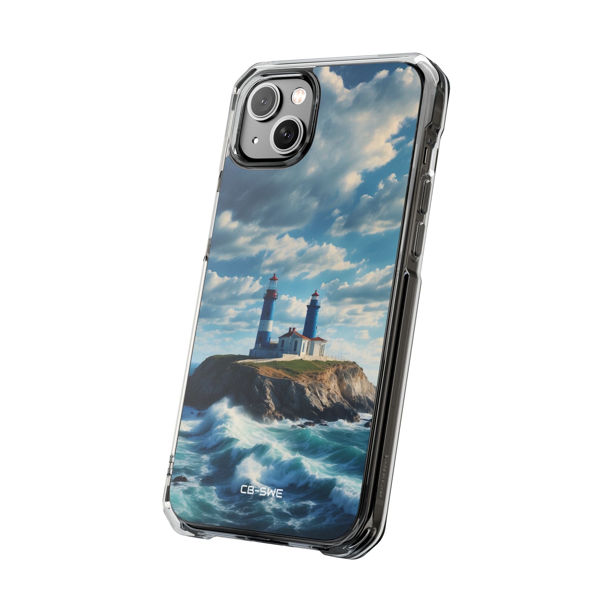 Lighthouse Guards Waves iPhone Case - Impact