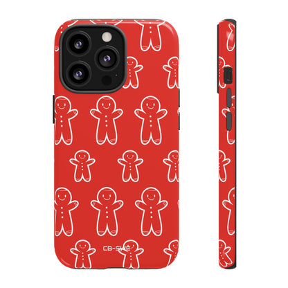 Gingerbread Men Dance - iPhone Case