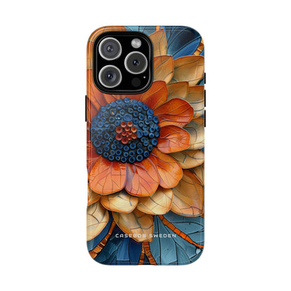 Mosaic Blossom Harmony iPhone 16 - Tough Phone Case