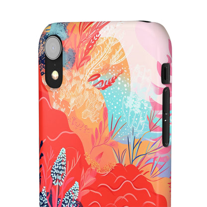 Living Coral | Handyhülle für iPhone (Slim Case)