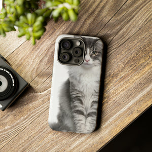 Forest Cat - Protective Phone Case