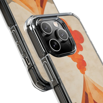 Erupting Heat Waves iPhone Case - Impact