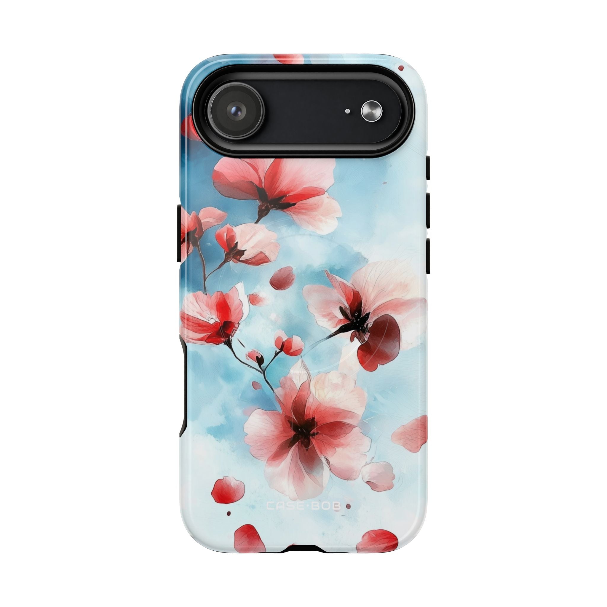 Pink Blossom Drift iPhone 17 Air Case - Tough+