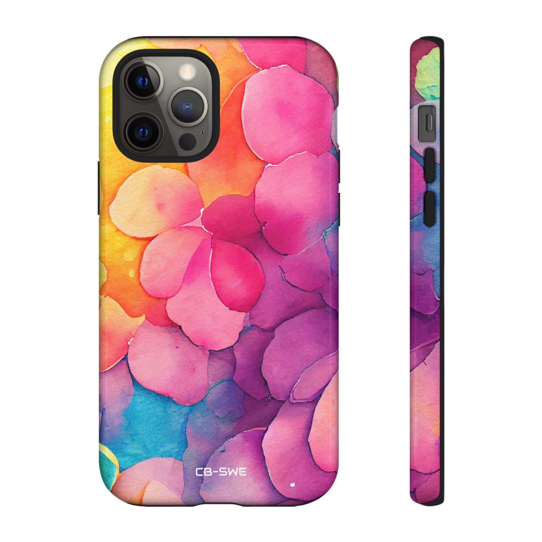 Vibrant Petal Fusion - iPhone Case