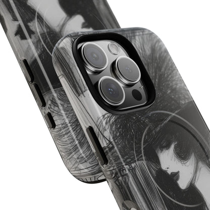 Vintage Feather Elegance iPhone 16 - Tough+