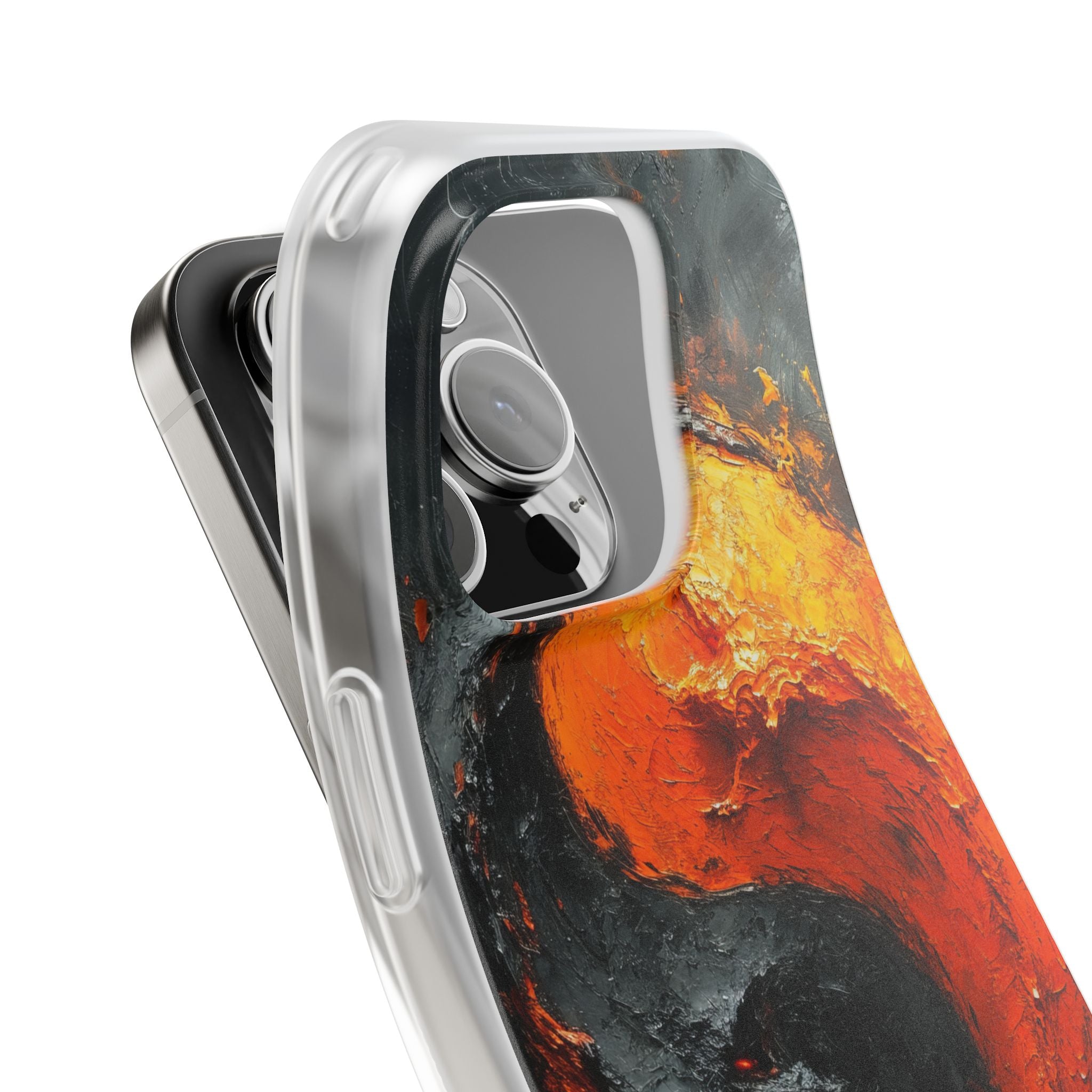 Molten Yin-Yang iPhone 16 Pro Case - Soft
