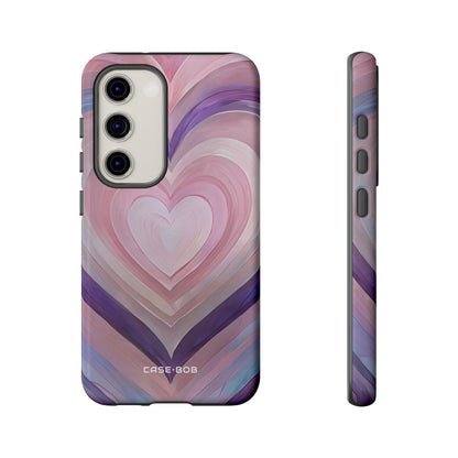 Radiant Heartbrush Samsung S23 Case - Tough
