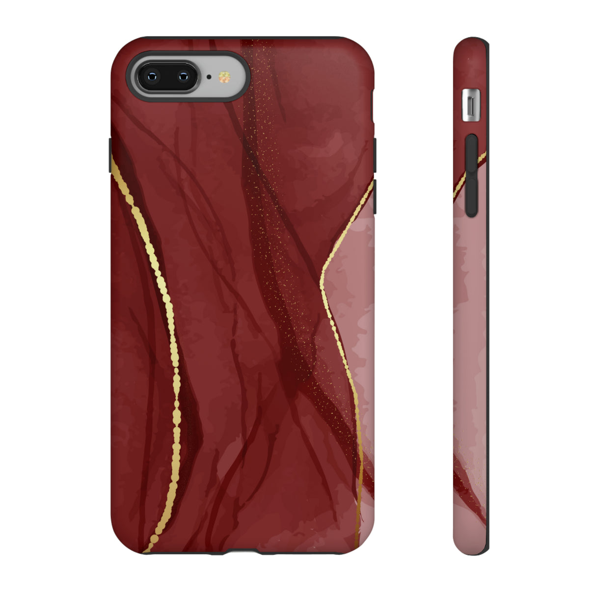 Dark Red - Protective Phone Case