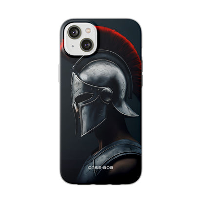 Silver Centurion iPhone 14 Plus Case - Soft