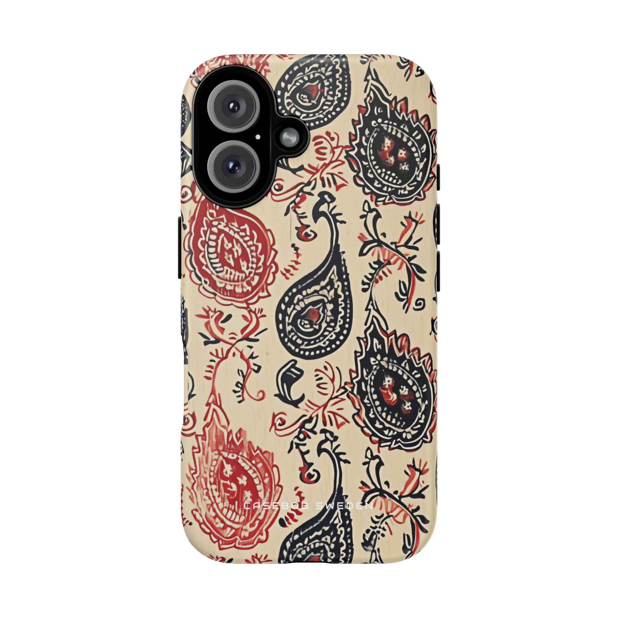 Vintage Paisley Elegance iPhone 16 - Tough Phone Case