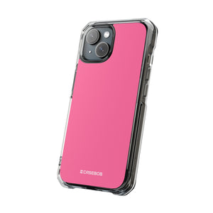 French Pink | Handyhülle für iPhone (Clear Impact Case – magnetisch)