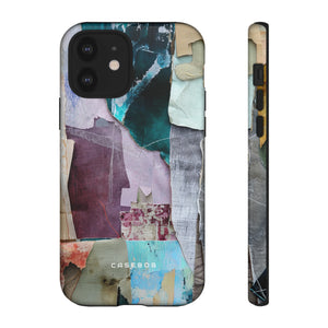 Textured Fabric Fusion - Protective Phone Case