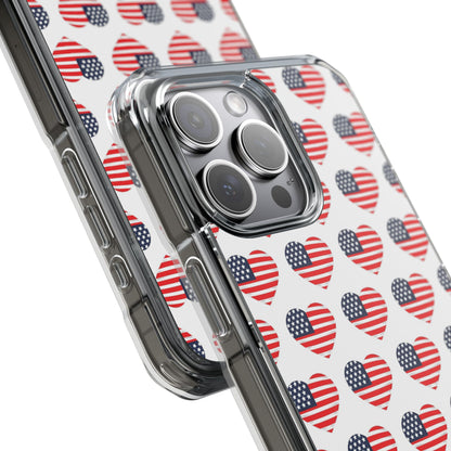 Hearts Embrace Freedom iPhone Case - Impact