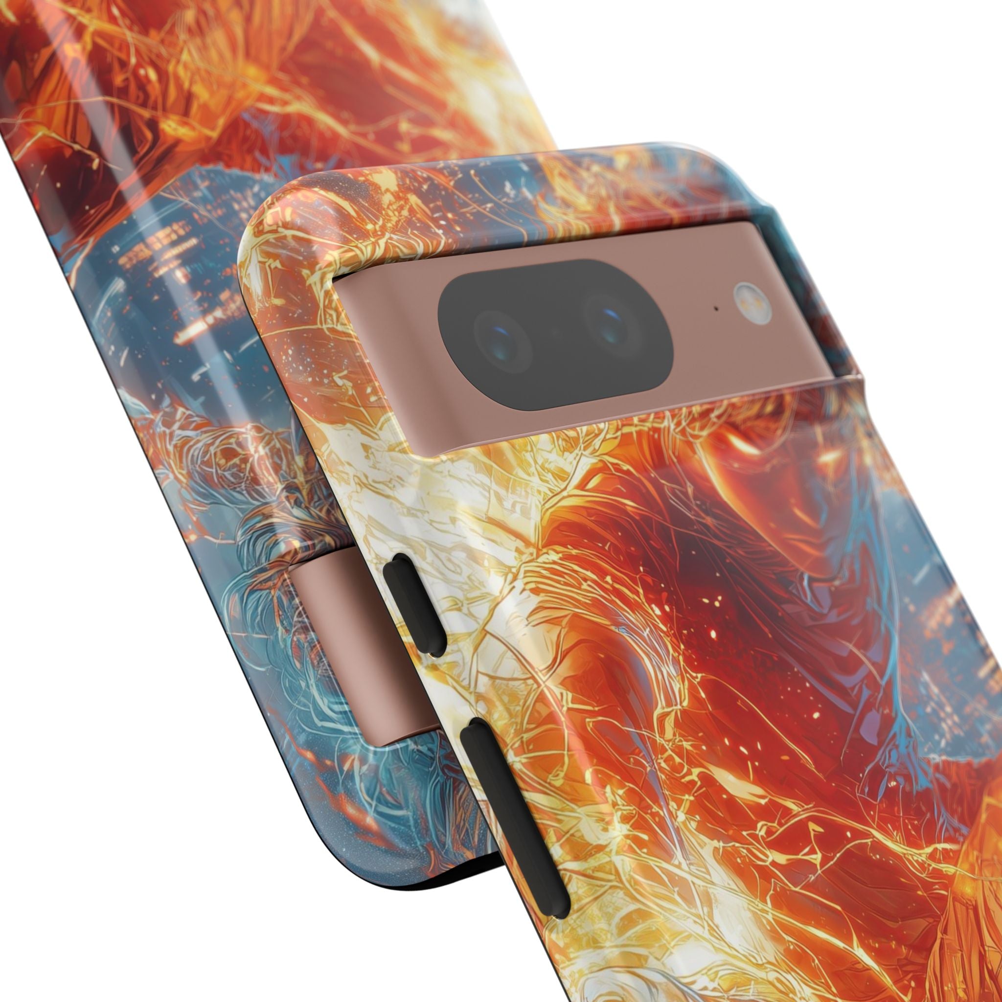 Flames Dance Wildly - Google Pixel Case