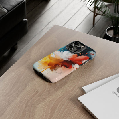 Vibrant Flower Bloom - iPhone Case