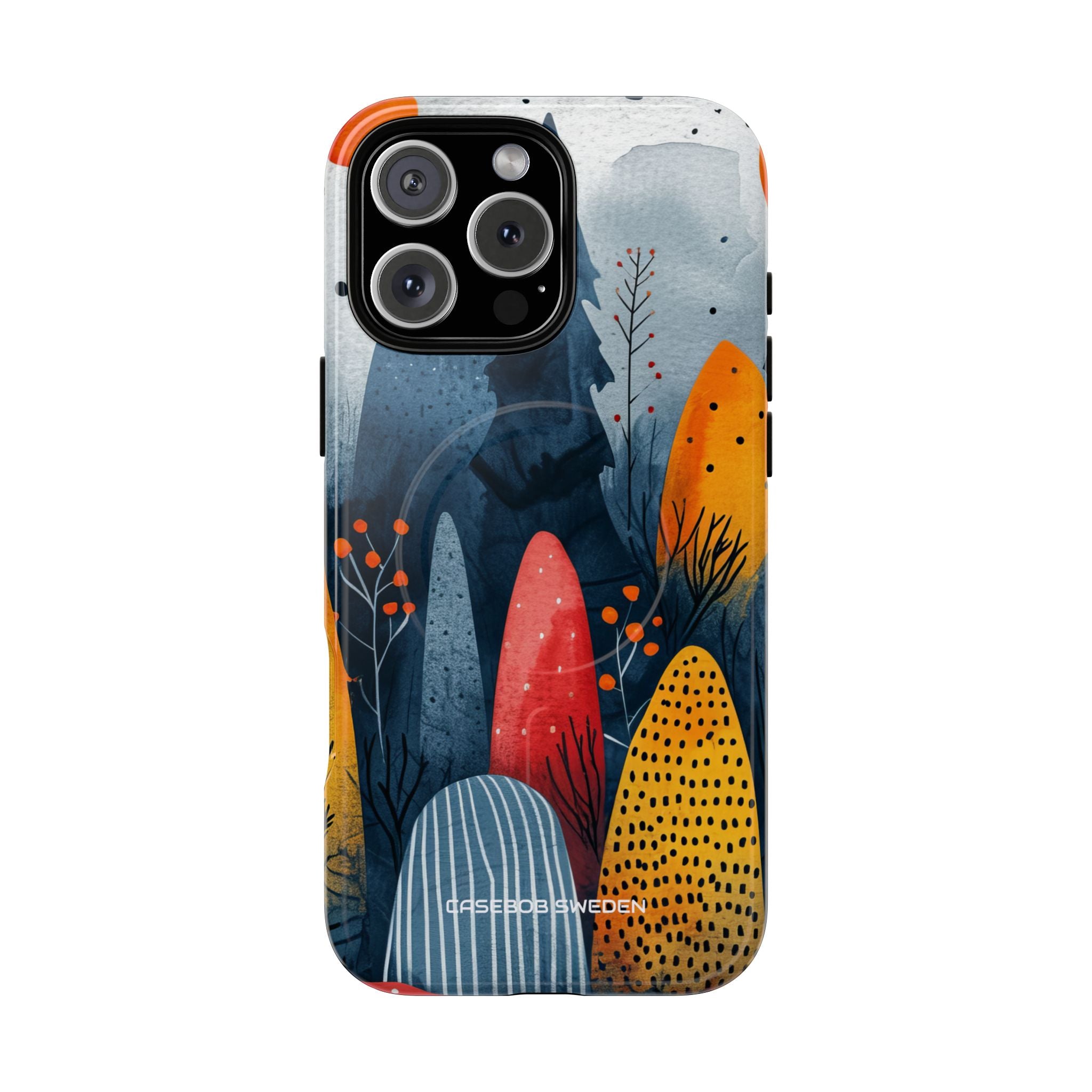 Whimsical Nature - Tough + MagSafe® iPhone 16 Phone Case