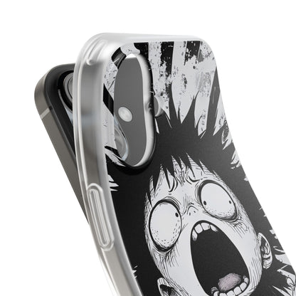 Screaming Stripes iPhone 16 Case - Soft