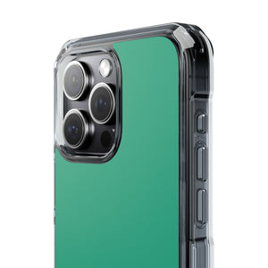 Jungle Green | Handyhülle für iPhone (Clear Impact Case - Magnetisch) 