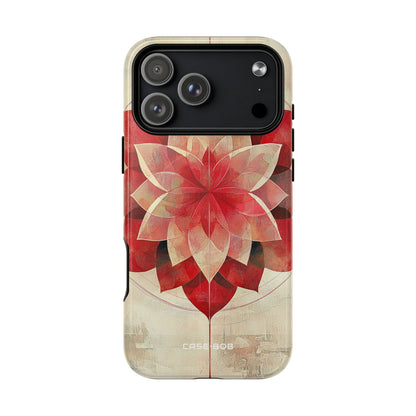 Crimson Bloom iPhone 17 Pro Max Case - Tough+