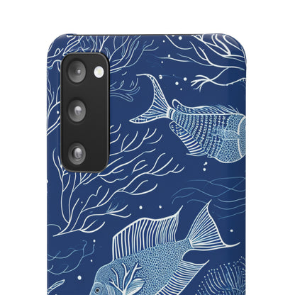 Abyssal Elegance | Slim Phone Case for Samsung