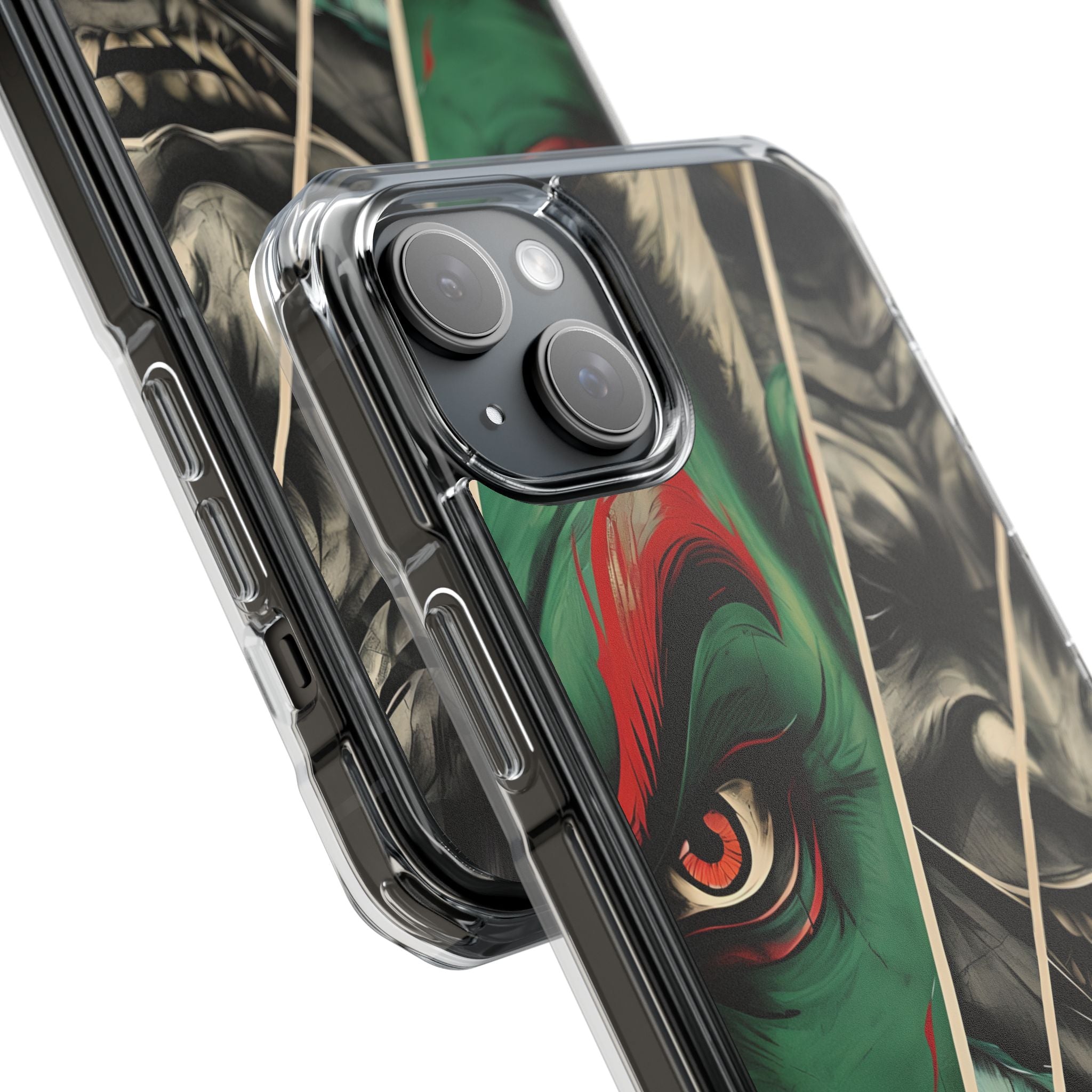 Demonic Panels Clash iPhone Case - Impact