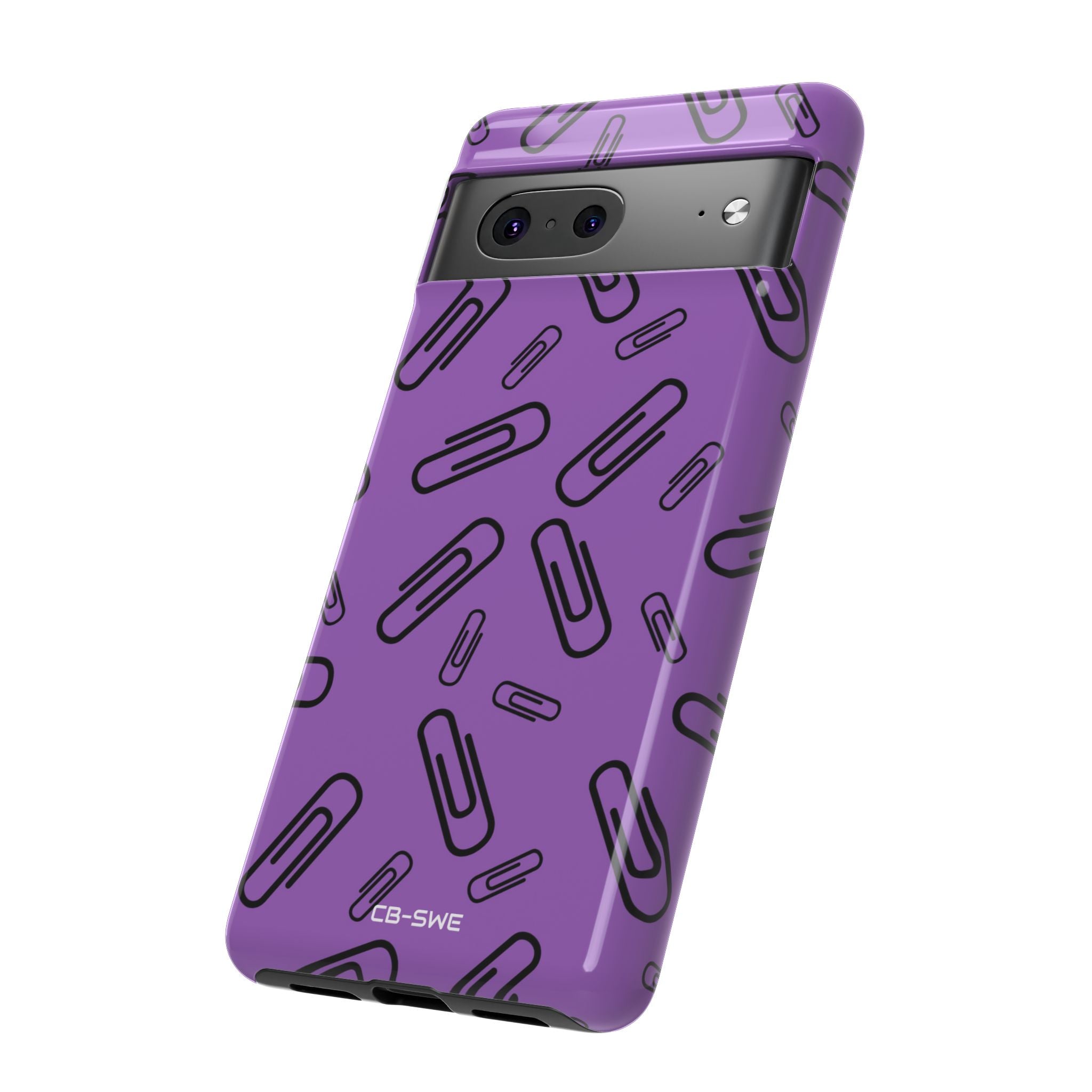 Paperclips Dance Playfully - Google Pixel Case