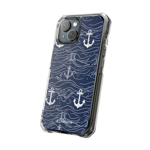 Nautical Serenity - Phone Case for iPhone (Clear Impact - Magnetic)