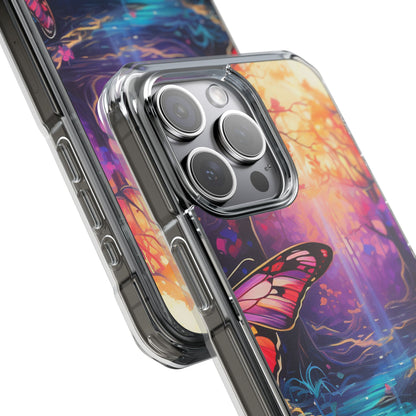 Enchanted Butterfly Forest iPhone Case - Impact