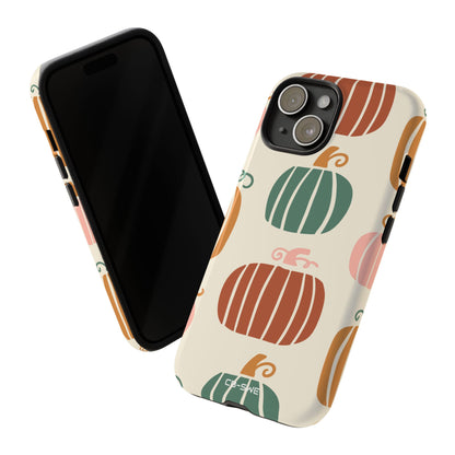 Whimsical Pumpkin Harmony - iPhone Case