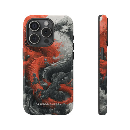 Zen Dragon Harmony iPhone 15 - Robuste Handyhülle