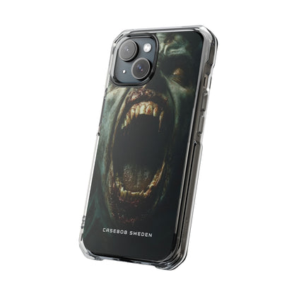 Gothic Wail of Decay iPhone 15 - Clear Impact Phone Case