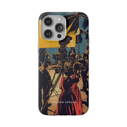 Golden Era Cinematic Spotlight iPhone 14 - Flexi Phone Case