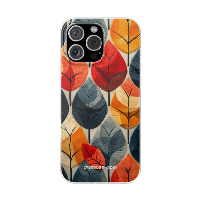 Autumn Leaf Design - Flexi iPhone 16 Phone Case