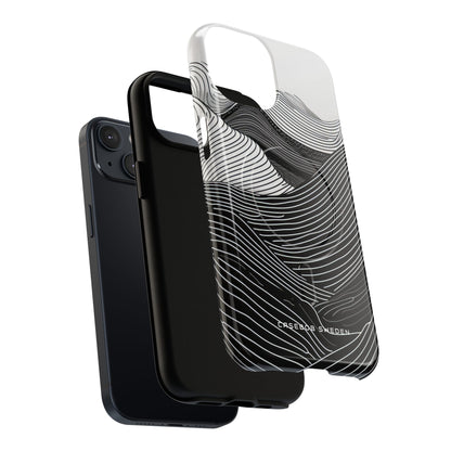 Undulating Horizon Waves iPhone 14 | Tough+ Phone Case