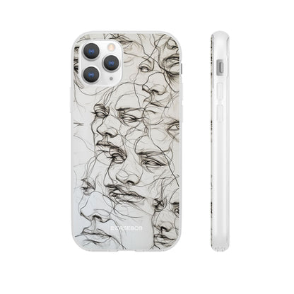 Ethereal Faces | Flexible Phone Case for iPhone