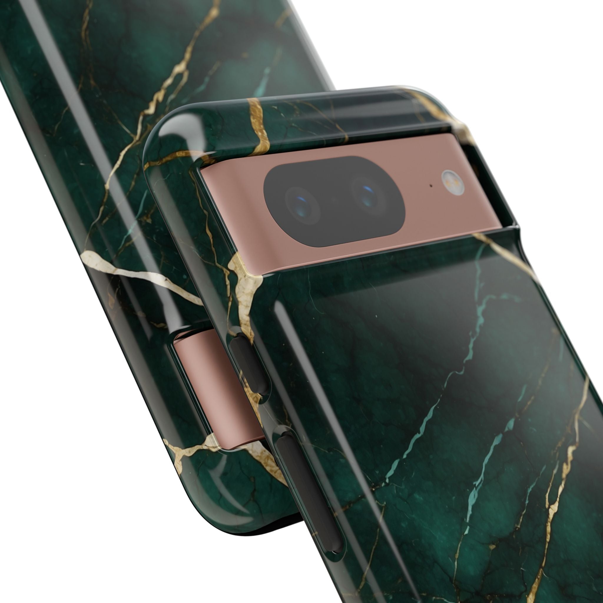 Emerald Veins Flow - Google Pixel Case