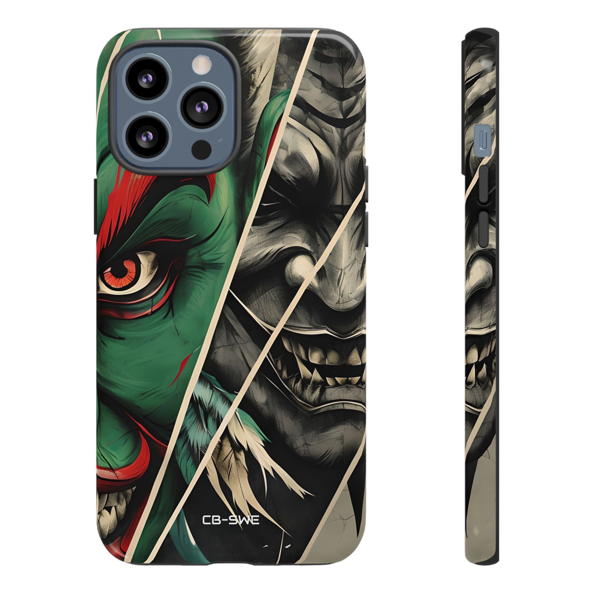 Demonic Panels Clash - iPhone Case