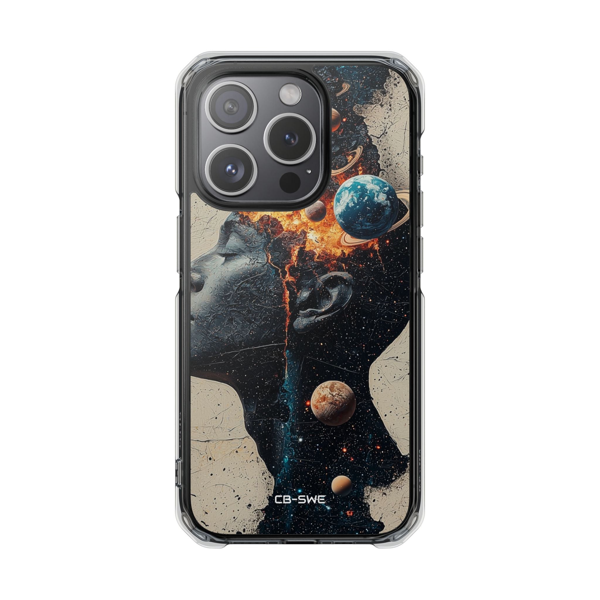 Cosmic Mind Erupts iPhone Case - Impact