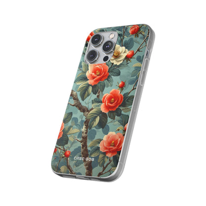 Coral Bloom iPhone 14 Pro Max Case - Soft